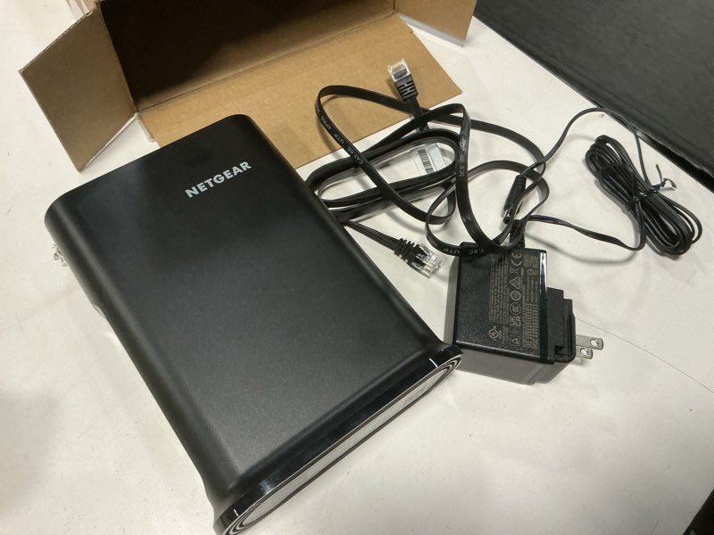 Condition photo showing As Is for NETGEAR 4-Stream WiFi 6 Router (R6700AX) – Router Only, AX1800 Wireless Speed (Up to 1.8 Gbps), Covers up to 1,500 sq. ft., 20 Devices – Free Expert Help, Dual-Band (NEW) 1.8Gbps