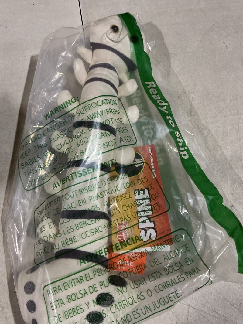 Condition photo showing Good Condition for GIANTmicrobes Spine Plush, Spine Surgeon Gifts, Back Surgery Recovery Gifts, Lumbar Spine Model, Neurology Gifts, Funny Chiropractor Gifts, Neurosurgery Gifts, Neurosurgeon Gifts, Back Pain Gifts