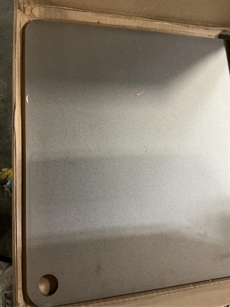 Condition photo showing Good Condition for thermichef 16x16 pizza steel, 3/8" thick, 27.5 lbs - cooking steel for oven & grill - made in usa 3/8" deluxe version 16"x16" square