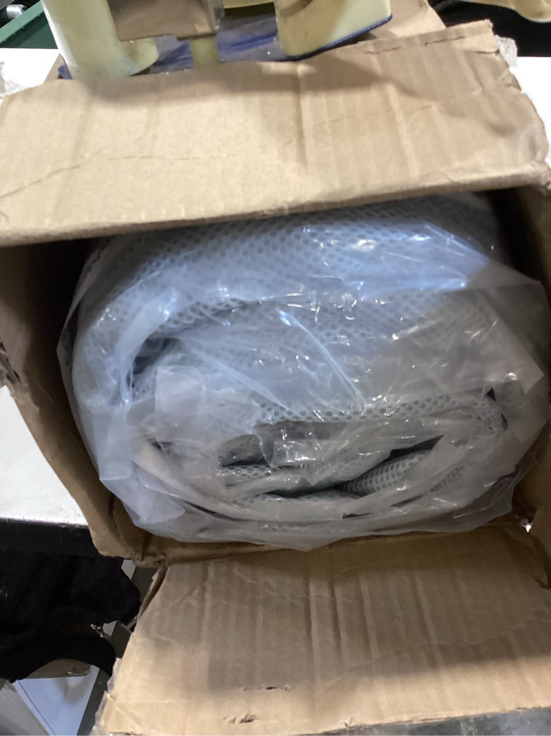 Condition photo showing Good Condition for babelio premium memory foam crib mattresses, 2-stage, with waterproof lining & removable cover, for standard toddler bed white and grey crib mattress cloud 2