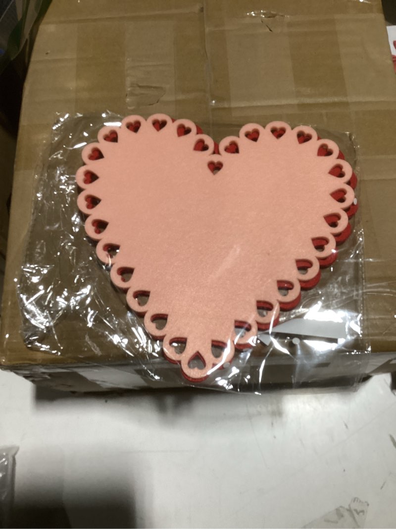 Similar to EVA Glitter Foam Heart Cutout, Valentine's Wreath Attachment Embellishment, Laser Cut Craft supplies
