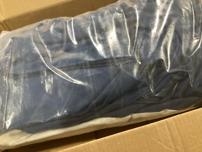 Condition photo showing Good Condition for cotton ektorp loveseat cover replacement is made compatible for ikea ektorp loveseat sofa slipcover(deep blue loveseat)