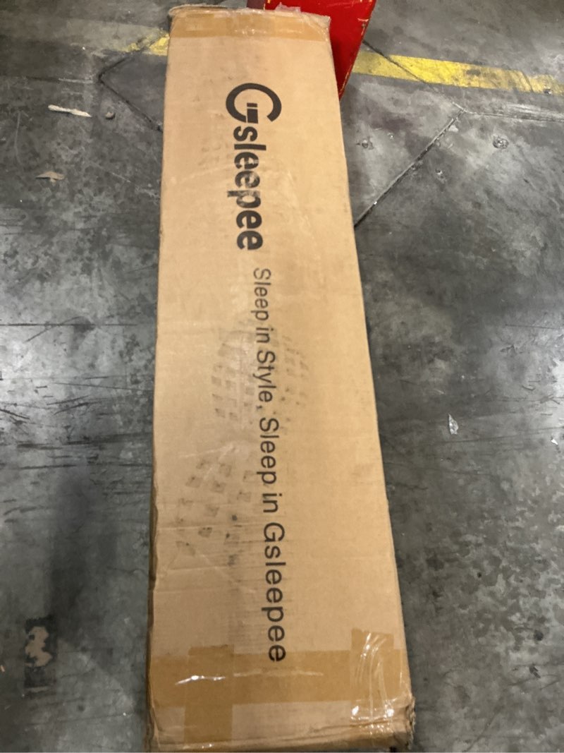 Condition photo showing New/Like New for twin mattress, 8 inch twin size mattresses in a box, hybrid with gel memory foam and pocketed springs for motion isolation & enhanced support, medium firm, certipur-us certified