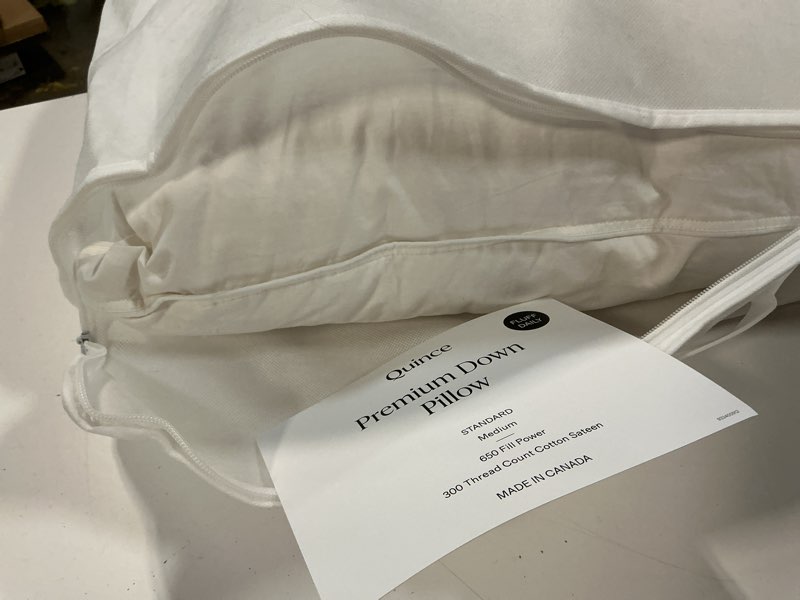 Condition photo showing Good Condition for premium down alternative pillow medium 