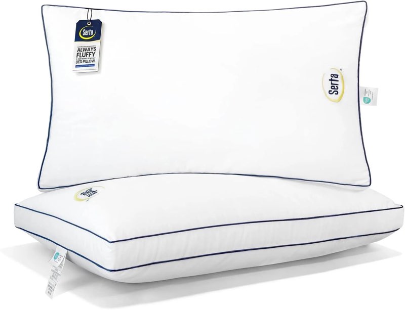 serta hotel collection bed pillows king size set of 2