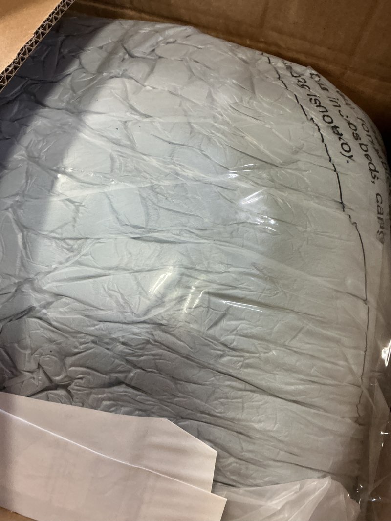 Condition photo showing Good Condition for higogogo headboard pillow twin,ultra-soft wedge pillow with a cylindrical neck pillow,memory foam filling,back support pillows for bed sitting up, reading & working, removable cover, 39.4"x19.7" twin bubble grey