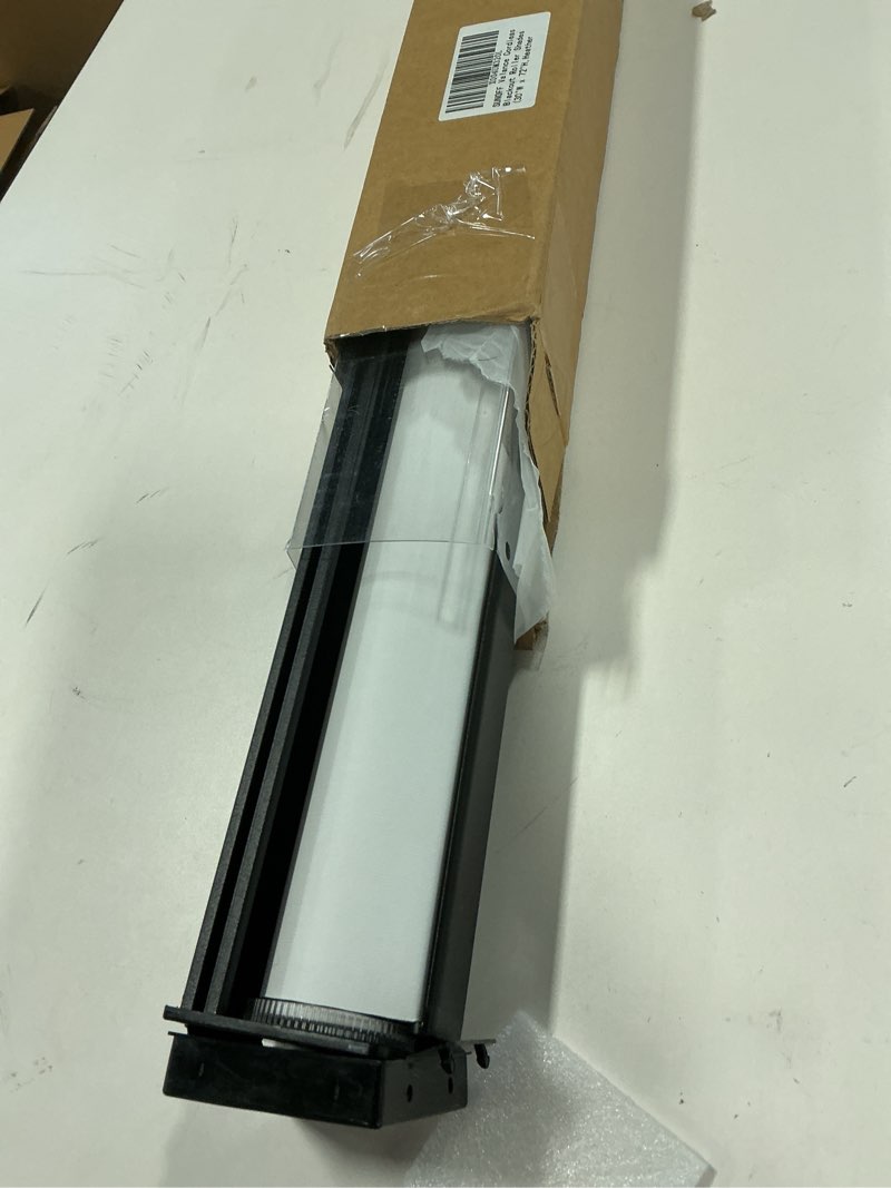 Condition photo showing Good Condition for Blackout Roller Shades Blinds Cordless for Windows Pull Down Room Darkening Door Blinds with Thermal Insulated Easy to Install for Living Room,Bedroom,Home,Office Bathroom White 30" W x 72" H