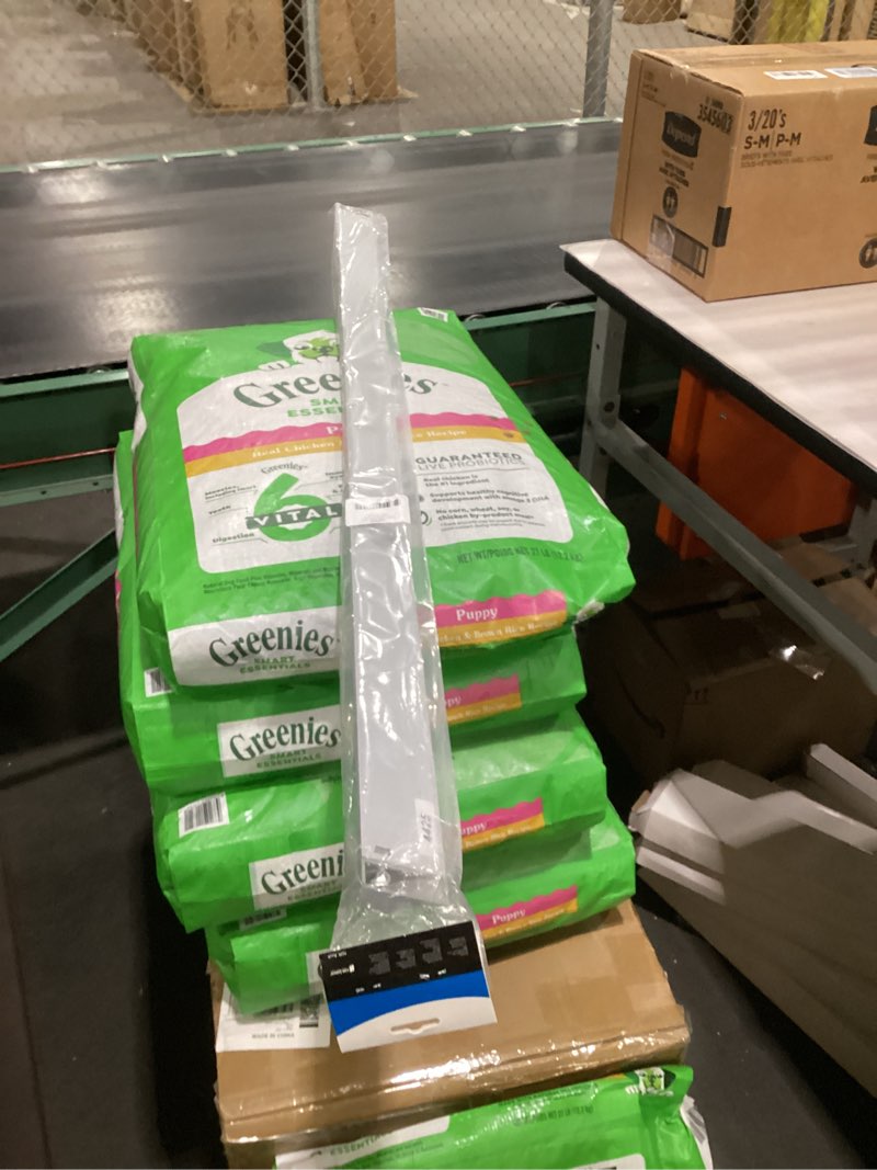 Condition photo showing New/Like New for New Star 23954 Anodized Aluminum Slide Check Rack, 44-Inch, Silver