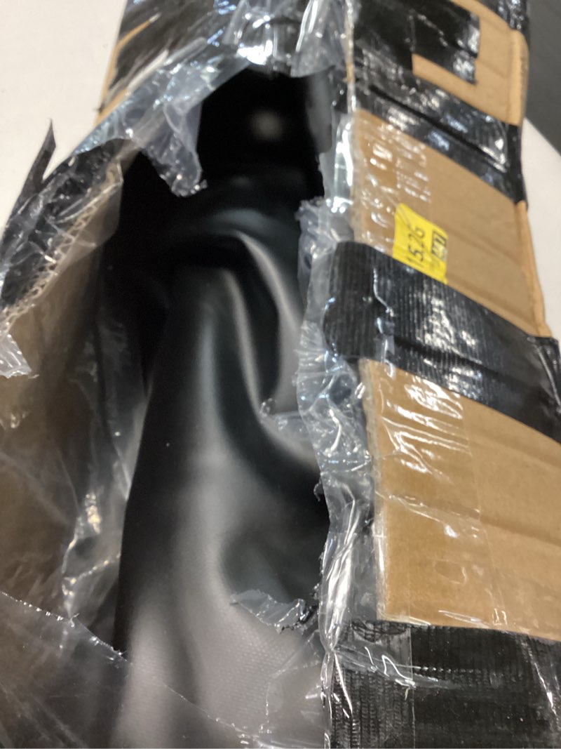 Condition photo showing As Is for inflatable dock fenders heavy duty, 6ft*14in/10ft*18in large boat bumpers for docking with 2 ropes, boat fenders for docking large boat dock bumpers 6'x14" black