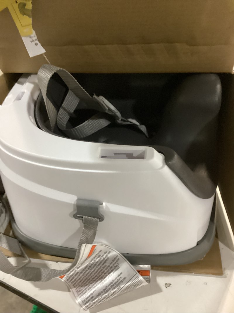 Condition photo showing Good Condition for Ingenuity Baby Base 2-in-1 Booster Feeding and Floor Seat with Self-Storing Tray - Slate