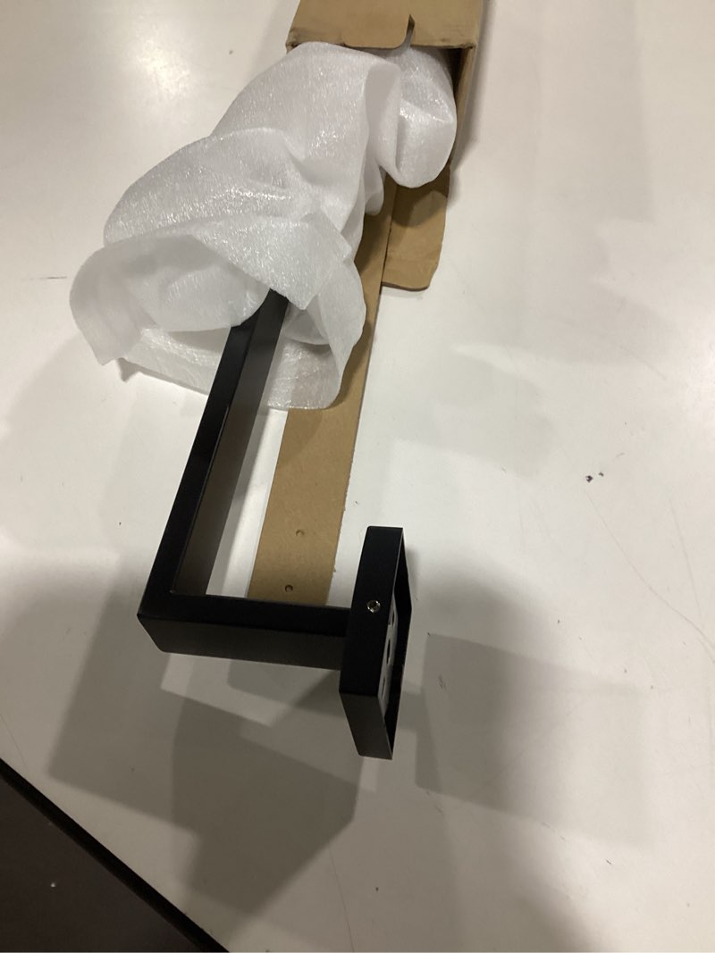 Condition photo showing Good Condition for KOKOSIRI 32-Inch Single Towel Bar, Bathroom Kitchen Towel Holder, Wall Mounted SUS304 Stainless Steel Towel Rack, Matte Black, B4003BK-L32 Matte Black 32-Inch