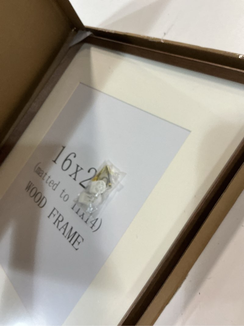Condition photo showing Good Condition for 4x4 square picture frames walnut solid wood with real glass vertical horizontal standing display photos 3x3 with mat or 4x4 without mat lovely gift for desk tabletop h4f walnut 4x4 matted to 3x3