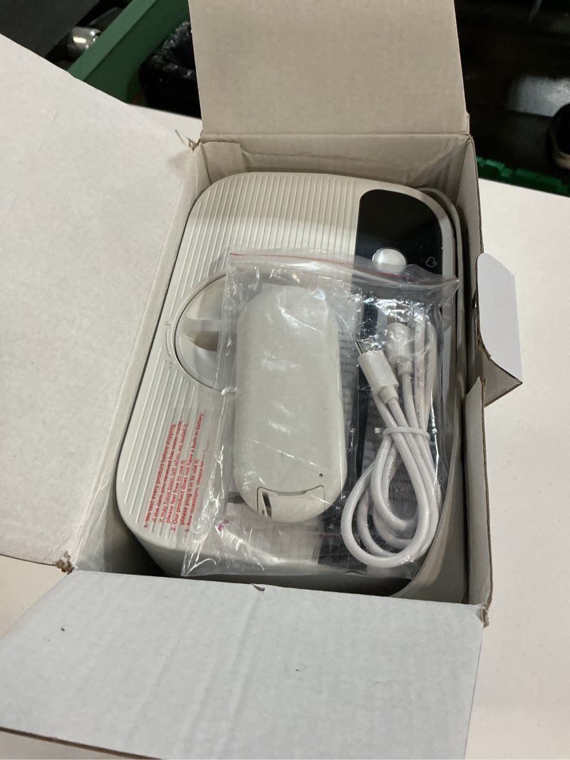 Condition photo showing Good Condition for portable air conditioners, mini air conditioner, personal air conditioner, ac unit cooling fan with remote control, 3 speed, 3 mist, 7 light,1-3h timer, evaporative air cooler fan for bedroom office white