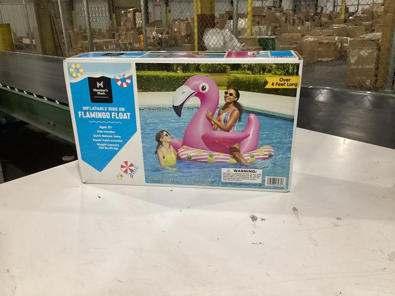 Condition photo showing New/Like New for jasonwell giant inflatable flamingo pool floats party float tube with fast valves summer beach swimming pool lounge raft decorations toys for adults & kids