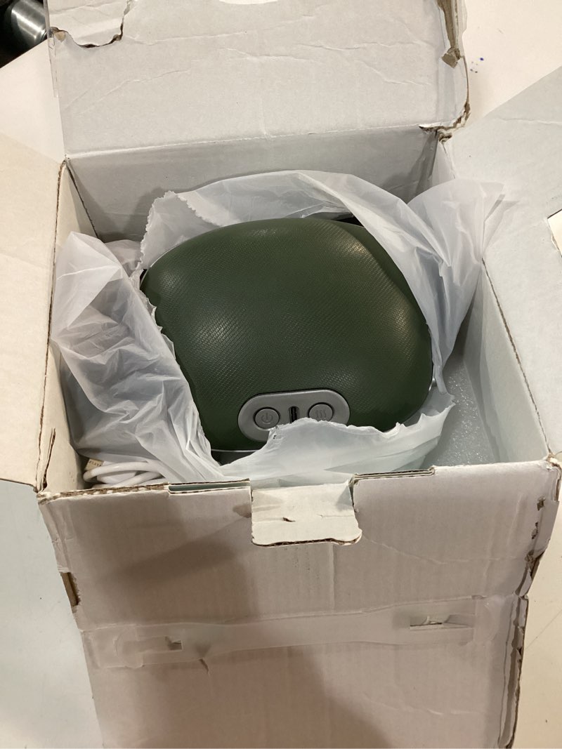 Condition photo showing Good Condition for bionic hand neck & shoulder massager with heat, 5d shiatsu kneading deep tissue electric neck back massager, 2026 new portable simulated human fingers massager for pain relief, muscle relaxation