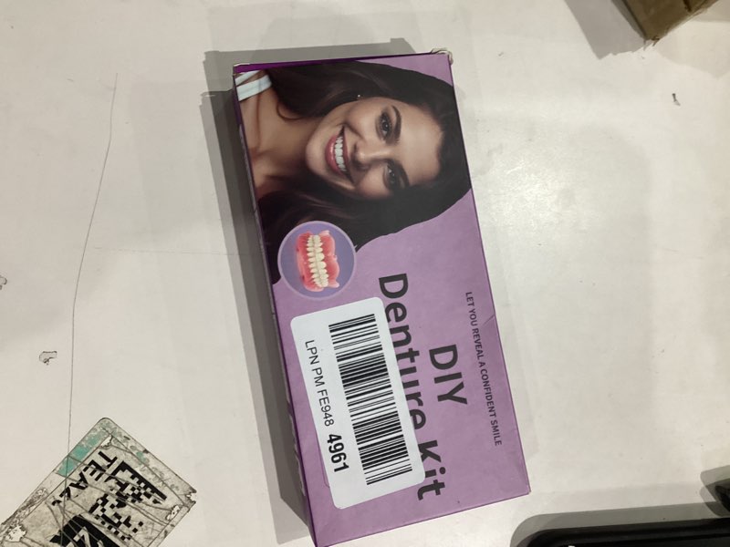 Condition photo showing Good Condition for At-Home DIY Denture Kit: Full Set of Upper & Lower False Teeth for DIY Smile Transformation-LL02