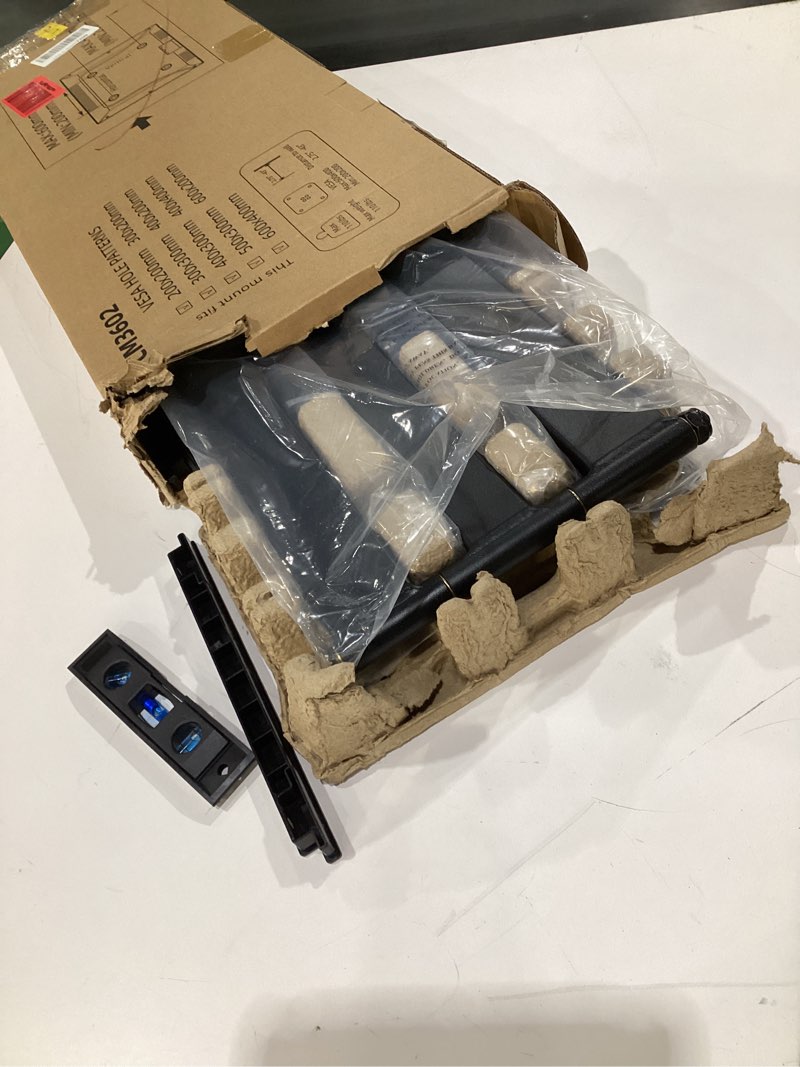 Condition photo showing Good Condition for Long Arm TV Wall Mount for 42-80 inch TVs, Full Motion with 43 inch Extension Articulating Arms, Swivel and Tilt TV Bracket, Holds up to 110 lbs, Max VESA 600x400mm Long Arm (42-80 Inch)