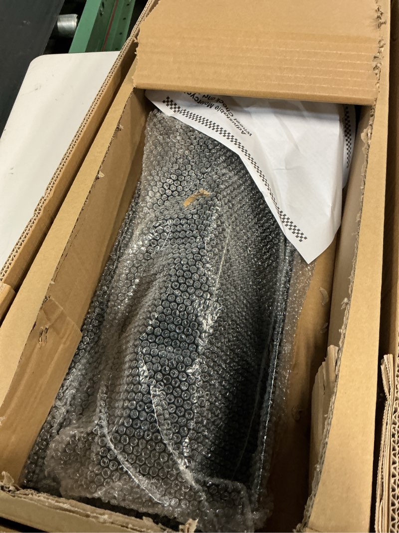 Condition photo showing Good Condition for motorcycle wheel chock, motorcycle stand up to 1800lbs, wide range 3 inch to 5 inch support adjustable front tire stand chocks for trailer and truck, suitable for most motorcycle, asm05012.