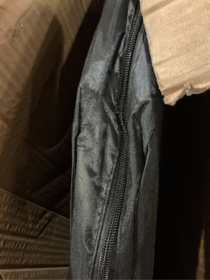 Condition photo showing New/Like New for folding poker table top – 48-inch solid wood topper – space for 8 players – blackjack table with built-in cupholders and chip trays by trademark poker