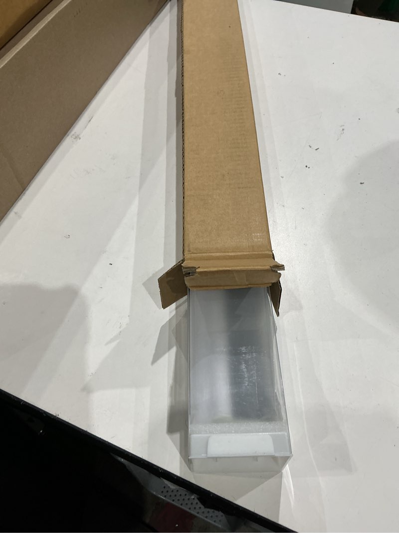 Condition photo showing New/Like New for aosky cordless roller shades blackout blinds for windows room darkening rolled up shades with spring system, uv protection window shades door blinds for home and office (23" w x 72" h, grey) 23"w x 72"h grey
