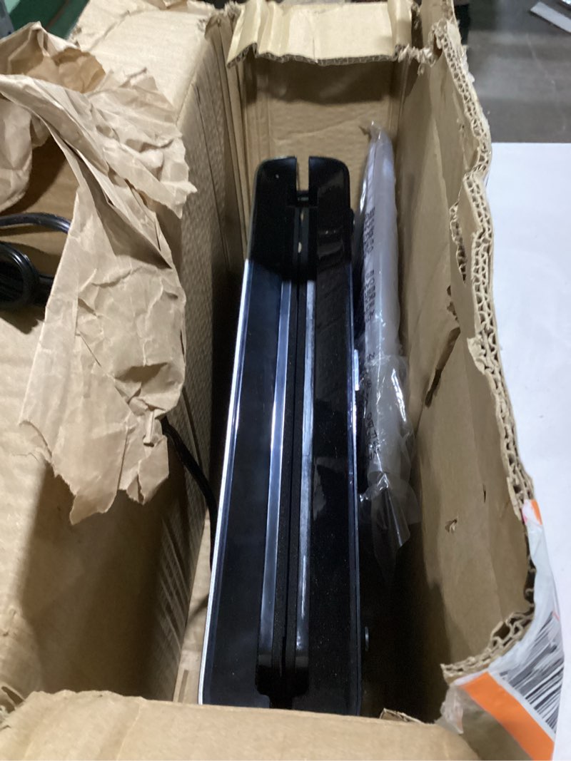 Condition photo showing Good Condition for FoodSaver PowerVac Compact Vacuum Sealing Machine Stainless Steel & Black Vertical Storage VS0150 | Preserves freshness reduces bag waste for both dry and wet food