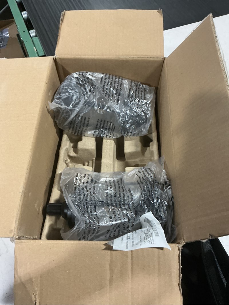 Condition photo showing As Is for member's mark 5-piece led solar path lights, 25 lumens, matte black