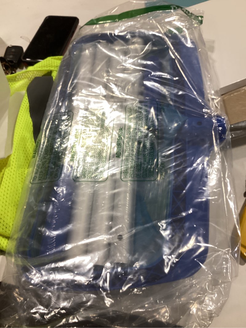 Condition photo showing New/Like New for pool skimmer - pool net with pole, 4 section, 26.4"-66.5" thick adjustable telescopic pole & fine mesh pool skimmer net,larger capacity pool nets for cleaning, durable deep rake pool net skimmer pool rake with pole
