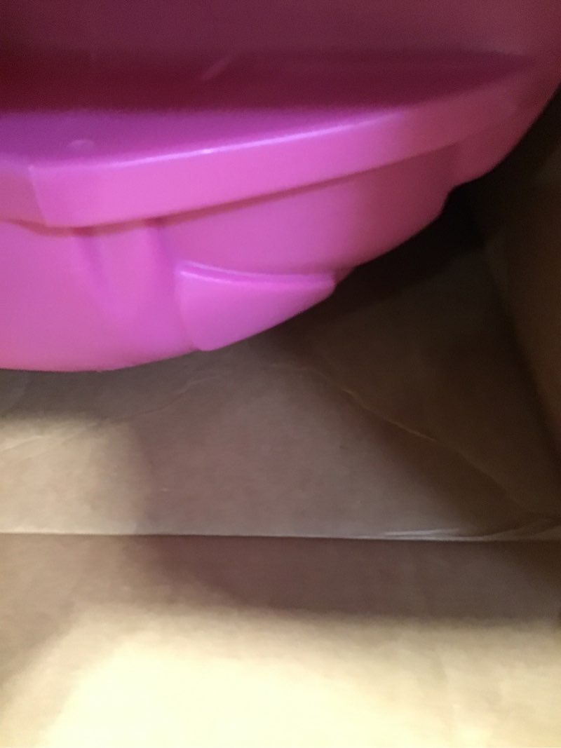 Condition photo showing New/Like New for Step2 Whisper Ride II Ride On Push Toy Car, Pink – Ride On Car with Included Seat Belt, Easy Storage and Transport, Makes a Great Stroller Alternative