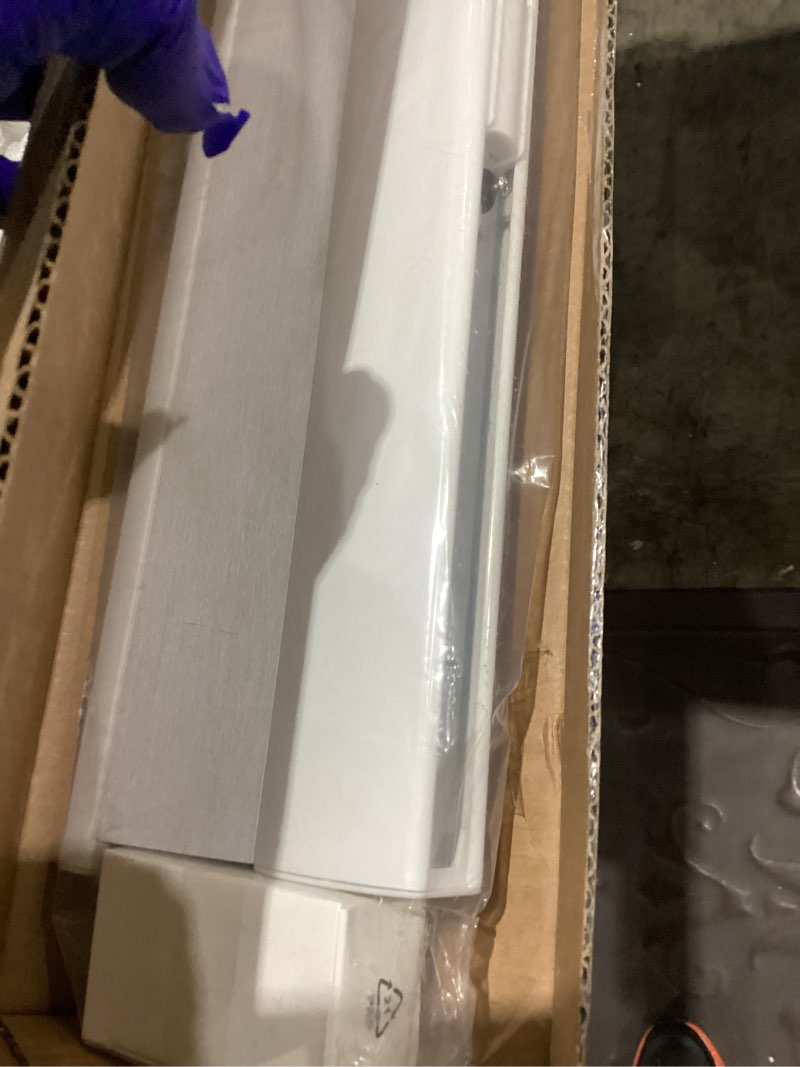 Condition photo showing New/Like New for unishades blackout cordless cellular shades, honeycomb blinds for indoor windows, for window size 43" w × 64" h white blackout white 43" w × 64" h