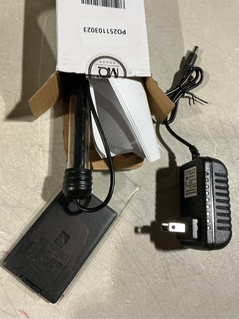 Condition photo showing As Is for mq 20 in submersible led aquarium light, 3.5w color changing fish tank light with remote control, ip68 crystal glass 24 leds lights bar, for fish tank 25-30 inch 24led-length 20"