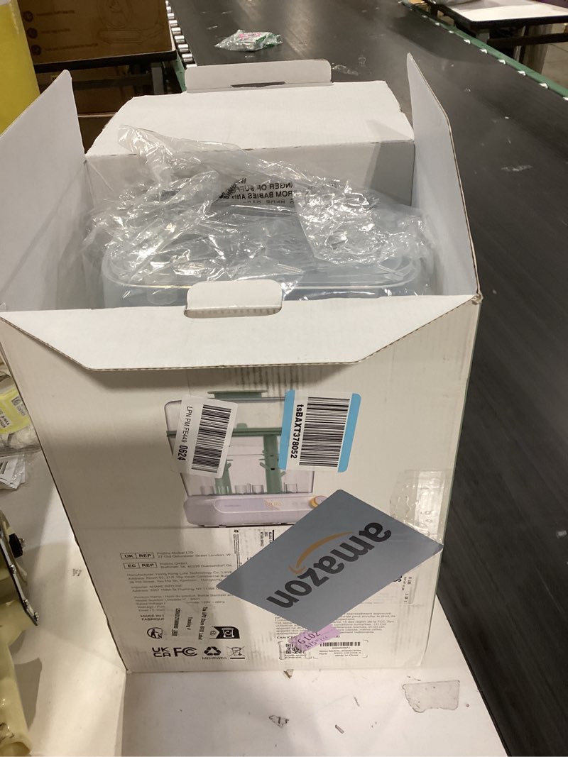 Condition photo showing Good Condition for momcozy 3 layers large bottle sterilizer and dryer, fast sterilize and dry, universal bottle sterilizer for all bottles & breast pump accessories, touch screen & auto-off bottle sanitizer