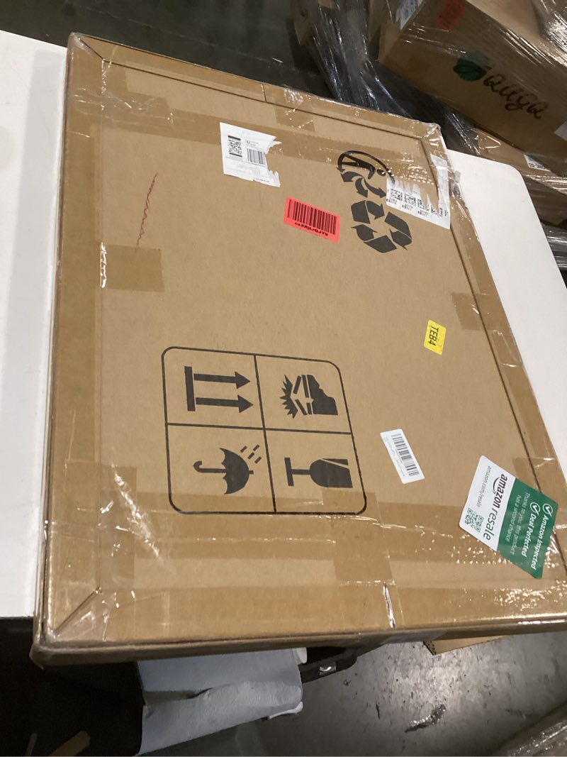 Condition photo showing Good Condition for Tanmicoshomy 20x 28 Inch Rectangle Wall Mirror, Natural Shell Framed Rectangular Mirror for Bathroom, Vanity, Bedroom, Living Room, Entryway, Wall Mounted Horizontal or Vertical, White 28"L x 20"W White