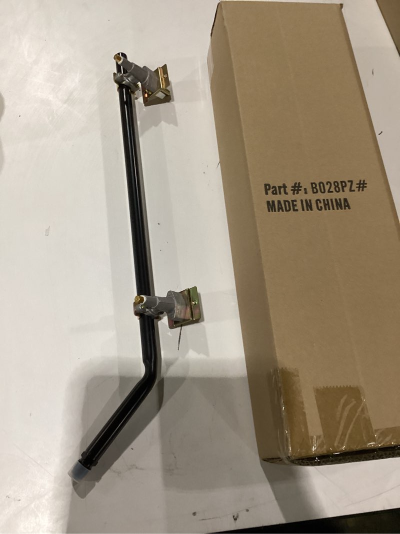 Condition photo showing New/Like New for Blackstone gas rail with control valves for a 28-inch griddle