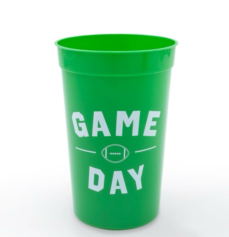 12pk 22 fl oz Green Cups 6 packs 