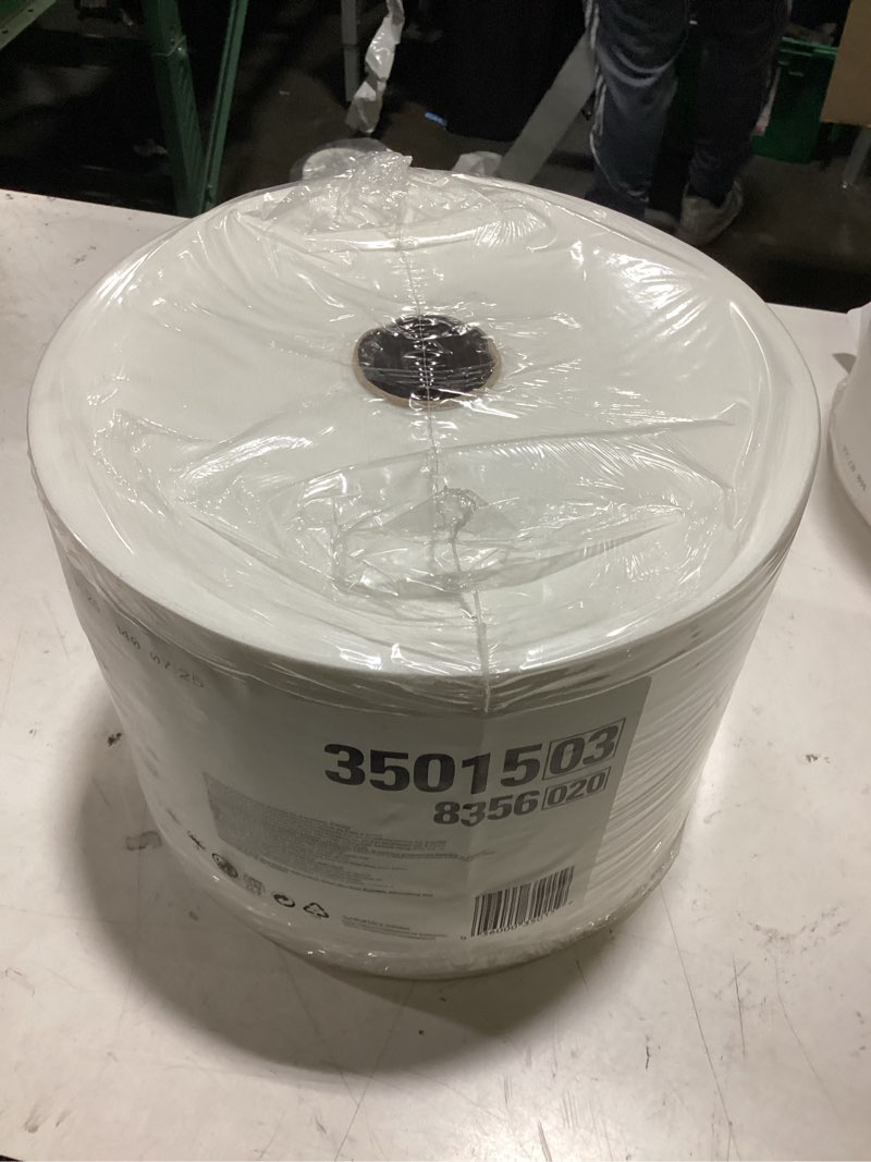 Condition photo showing New/Like New for wypall x50 disposable cloths (35015)  jumbo roll  9.8 x 13.4  white  1 100 sheets per roll