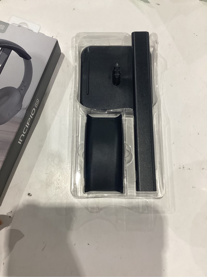 Condition photo showing Good Condition for incipio universal headphone stand, headset holder with weighted non-slip metal base & arched headband support, stable desktop organizer for gaming, office & home
