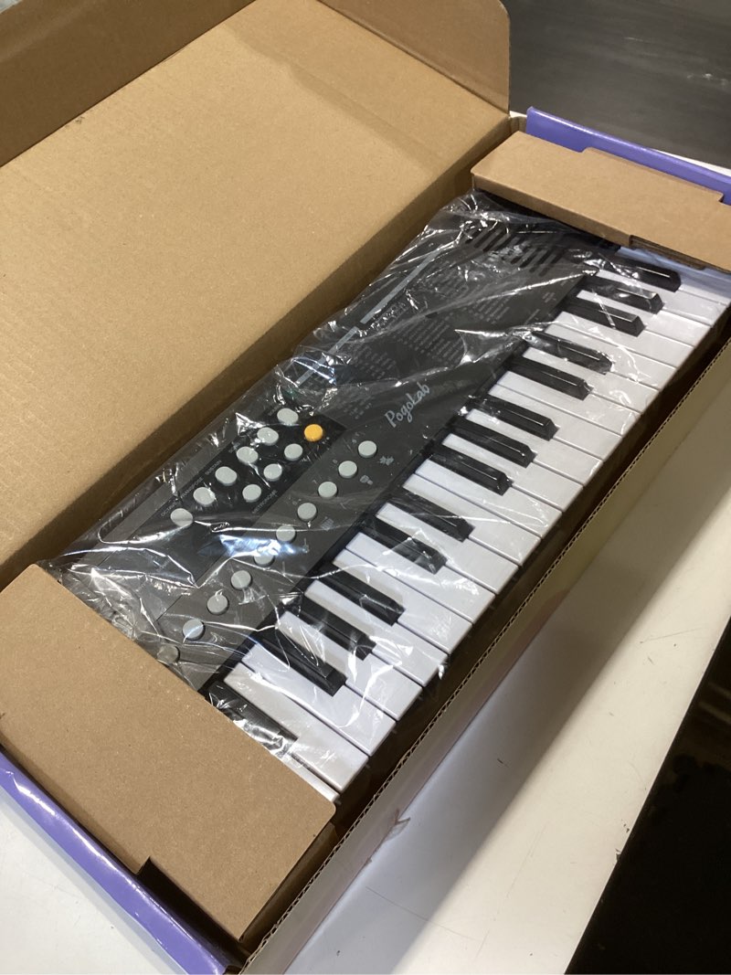 Condition photo showing Good Condition for mk1 37 keys kids keyboard piano, mini portable multi-function piano with excellent sound quality, built-in speaker & led display, small electric music keyboard gift for beginners (black)