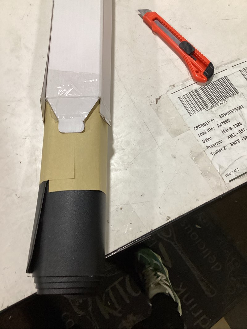 Condition photo showing New/Like New for Aothia Faux Leather Desk Mat – Large Mouse Pad, Non-Slip PU Leather Blotter, Waterproof Writing Surface for Office and Home (Black, 47.2" x 23.6") 47.2" x 23.6" Black