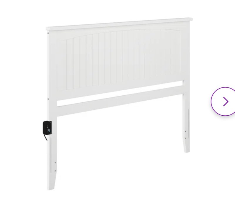 Kindig Solid Wood Coastal Cottage Panel Headboard