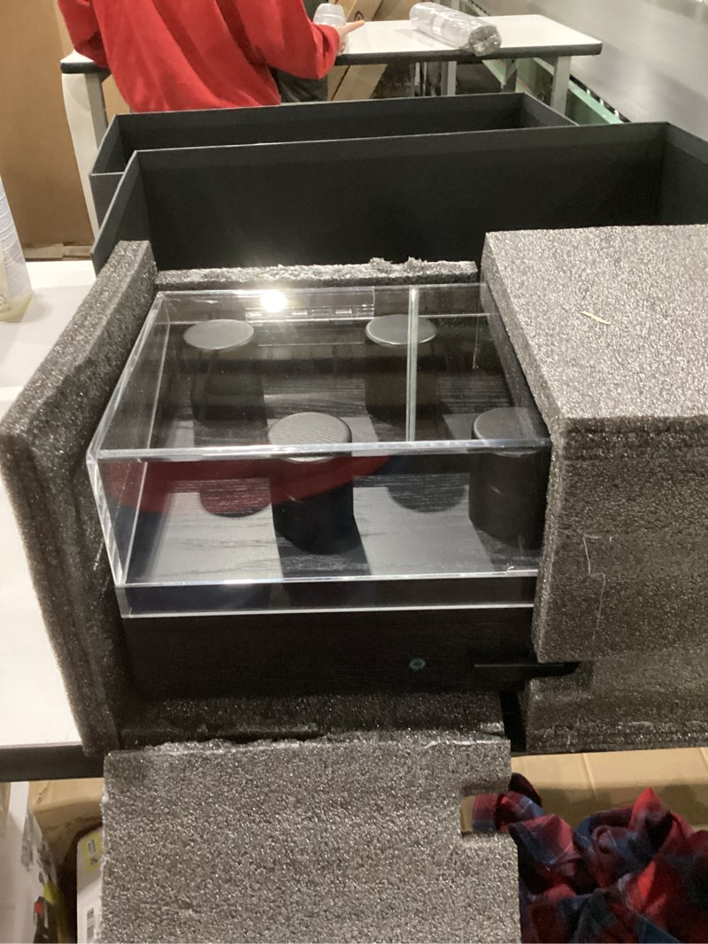 Premium 7 Slot Watch Box for Men - Large Wooden Watch Display Case with Hinged Cover, Leather Lining