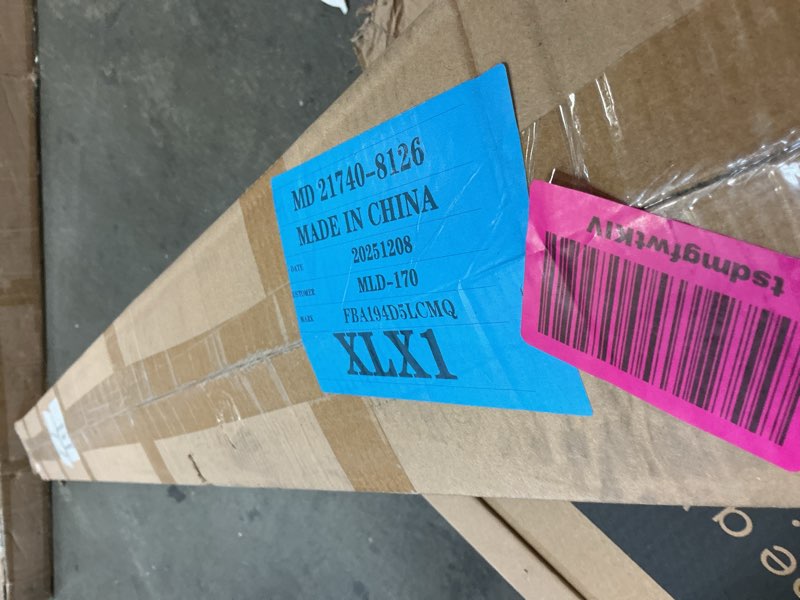 Condition photo showing Good Condition for muzata 6'6" black cable railing handrail rectangular stainless steel handrail for cable railing system top rail deck stair indoor outdoor length adjustable with paper user guide ht10 bp4 6'6" 1×handrail