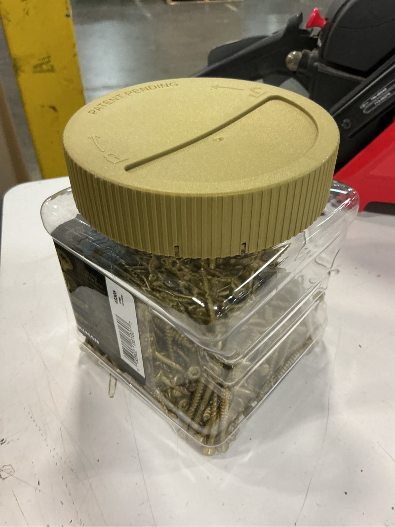 Condition photo showing Good Condition for power pro #8 x 2-in epoxy exterior wood screws (375-per box)