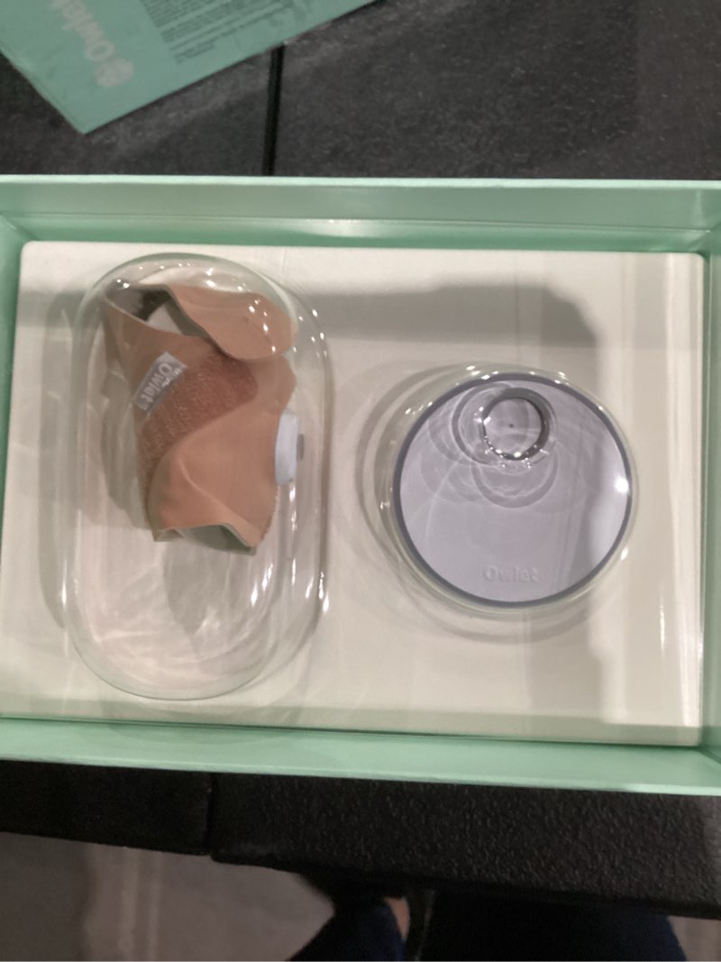 Condition photo showing As Is for Owlet Dream Sock - FDA-Cleared Smart Baby Monitor - Track Live Pulse (Heart) Rate, Oxygen in Infants - Receive Notifications - Dusty Rose