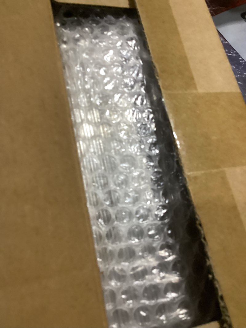 Condition photo showing As Is for qulimetal 93305 catch pan with 20 pack 6415 drip pans for weber genesis ii 3 burners & spirit 2/3 burners, genesis silver/gold/platinum,1000-5500, summit grills, disposable aluminum foil grease trays 8.6"