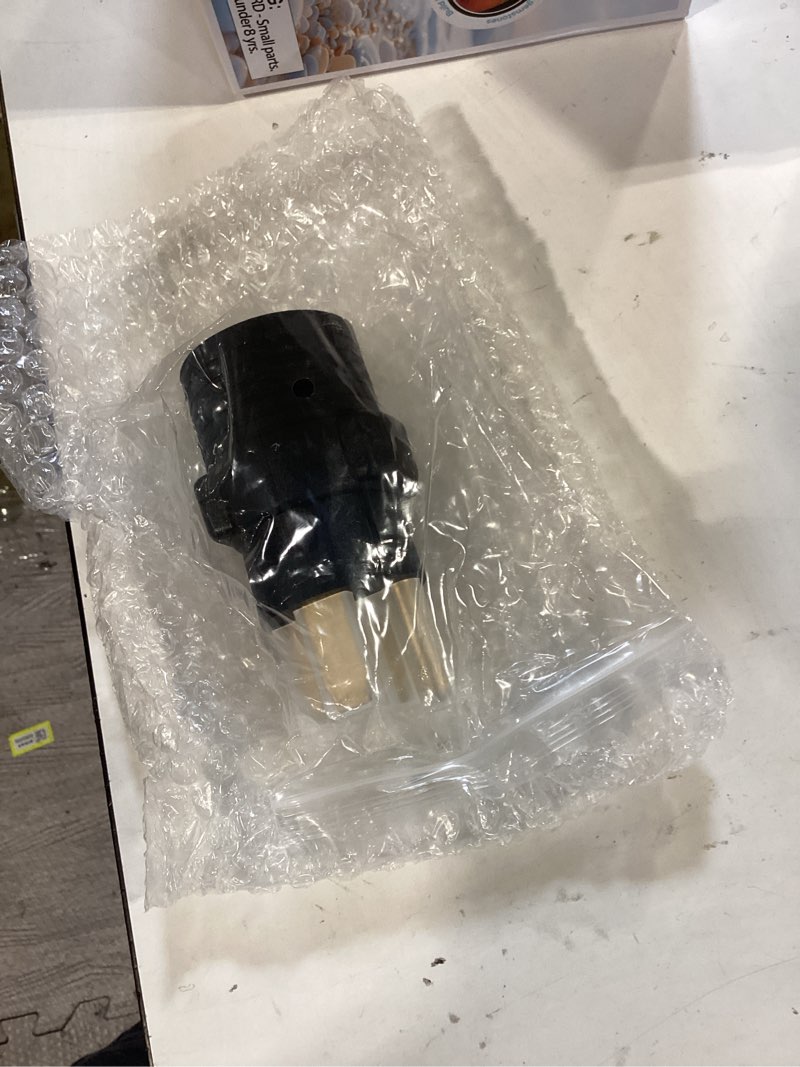 Condition photo showing Good Condition for nema 10-30p to 14-30r dryer adapter, 4-prong to 3-prong, 125/250v | 30a old dryer outlet to 30a new dryer/appliance plug, 4-prong dryer to 3-prong wall socket converter, etl listed nema 10-30p to 14-30r-black