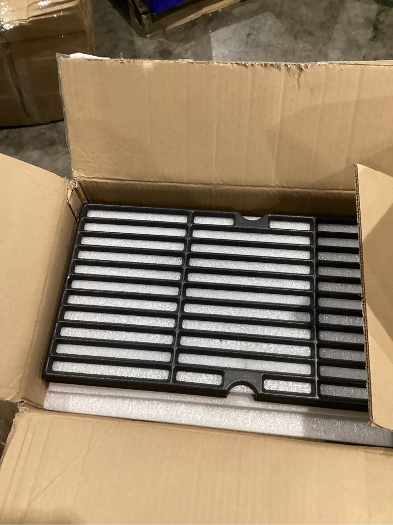 Condition photo showing Good Condition for 463347519 replacement grates parts for charbroil 463377117 463342119 grill grates 4 burner performance grill charbroil 463347017 463335517 463377017 463347418 463673617 g470-0002-w1 g470-0003-w1 parts 18" x 25"