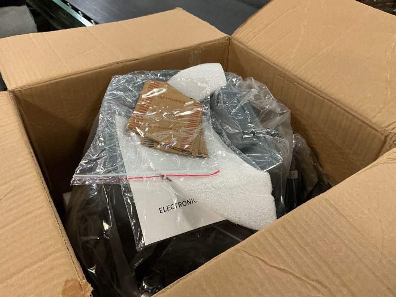 Condition photo showing As Is for Aneken Coin Counter and Sorter with TFT Display - Accurate Sorting Machine for 5 Denominations, Smooth Operation at Up to 300 Coins Per Minute, Ideal for Efficient Money Management Blue