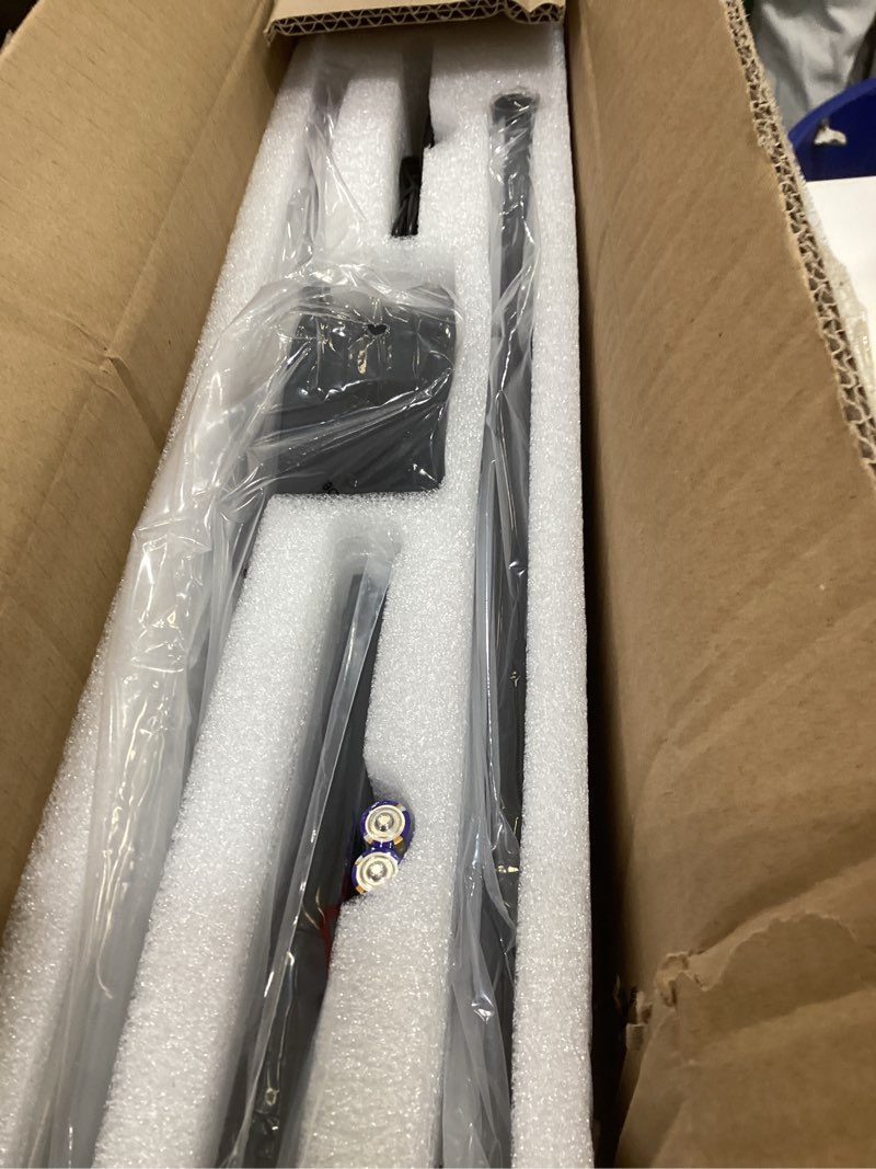 Condition photo showing New/Like New for Motion Sensor Battery Operated Wall Sconce Set of Two - Modern Rechargeable Wireless Wall Lights with Remote Control, Dimmable, 3000K/4000K/6000K, Timer for Living Room, Hallway, 23.6 Inch, Black Black 23.6 Inch