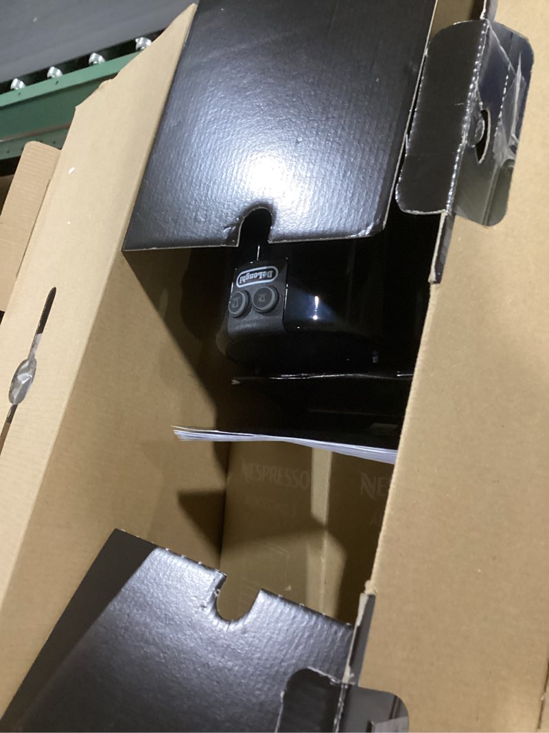 Condition photo showing Good Condition for nespresso inissia espresso machine by de'longhi with milk frother, 24 ounces, black