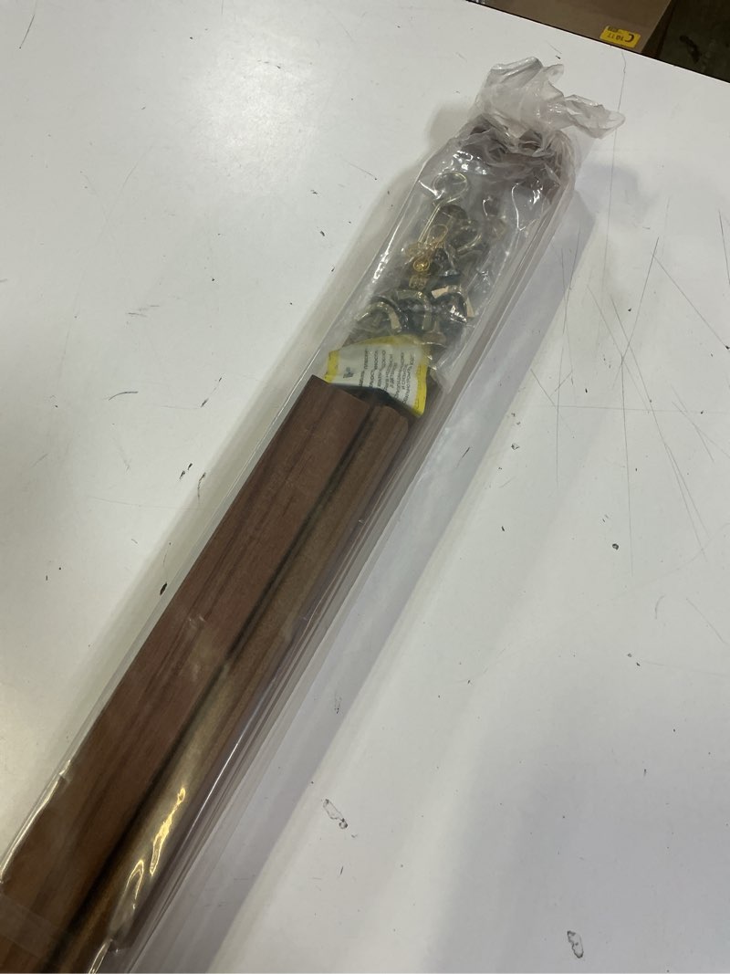 Condition photo showing Good Condition for meeden easel stand for wedding sign: wood tripod for poster board - wooden easel standing for display welcome picture walnut color